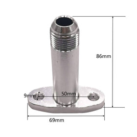 DEF close-up of the 450°C O-ring seated in adapter for leak-resistant seal