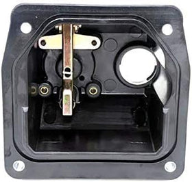 DEF fuel pump close-up of inlet and outlet ports for clear connection identification