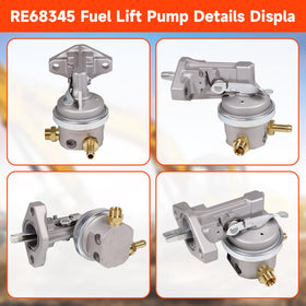 DEF pump inlet and outlet ports showing clear hose connection benefit