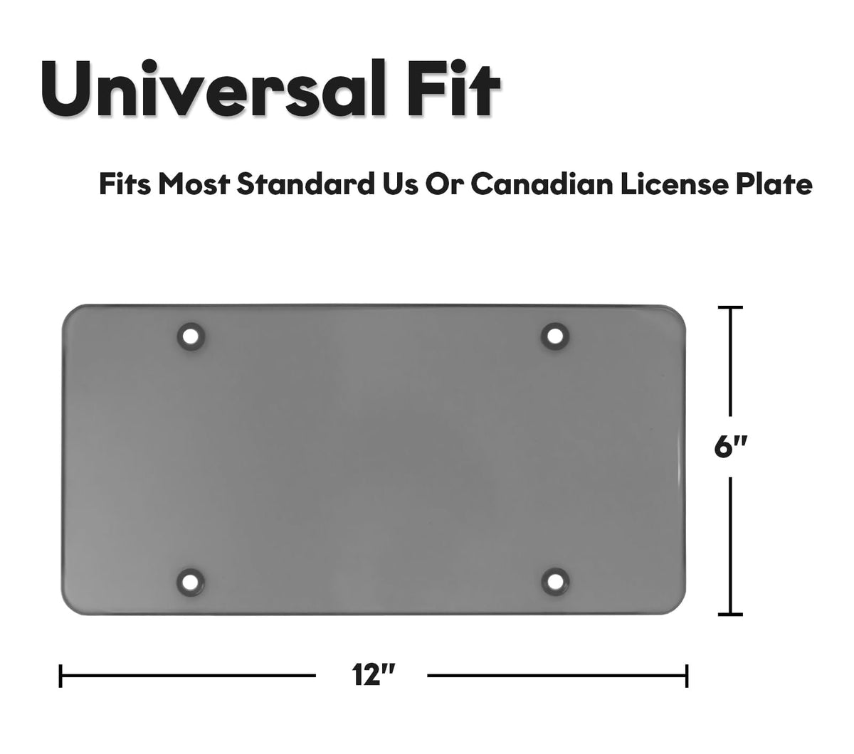 DEFEK frame mounted on car rear offering a clean, protected license display