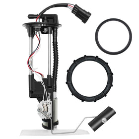 DEFIPRO front view of fuel pump assembly showing complete module and mounting