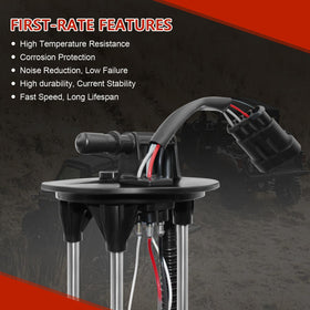 DEFIPRO installed in Polaris fuel tank demonstrating straightforward replacement