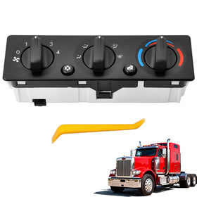Degowget front panel showing controls and clear labeling for easy replacement