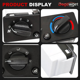 Degowget illuminated display demonstrating clear backlight for night-time operation