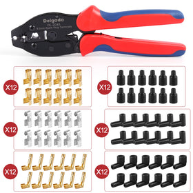 Delgada jaw close-up highlights hardened steel jaws and ratchet mechanism benefit durability