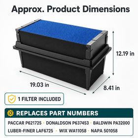 Delorin P621725 endcap seal detail highlighting secure gasket for leak-free intake sealing