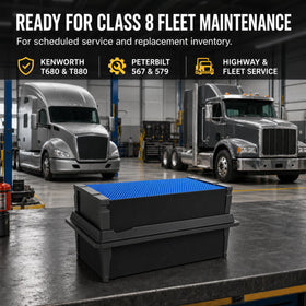 Delorin P621725 in a truck service setting portraying ready-to-install replacement for fleets