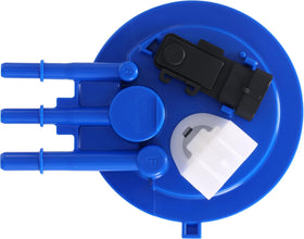 Delphi FG0407 float arm closeup showing precision sensor geometry benefit