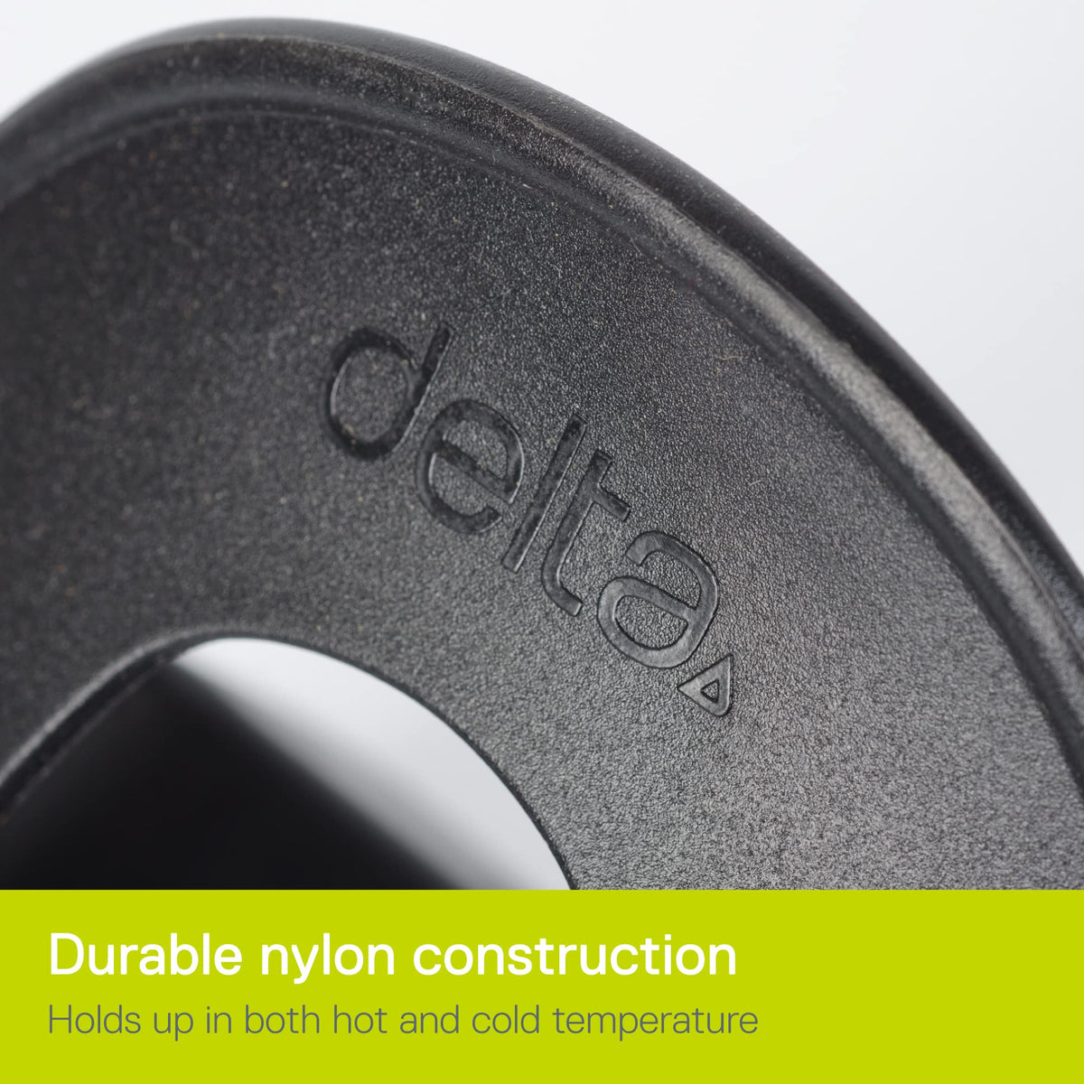 Delta included hardware and screws for fast installation