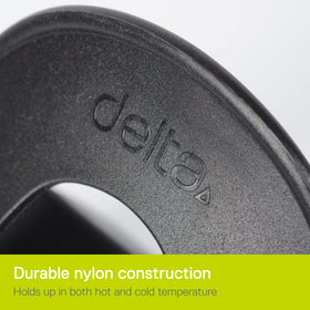 Delta included hardware and screws for fast installation