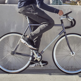 Delta mounted on a pedal demonstrating improved foot control