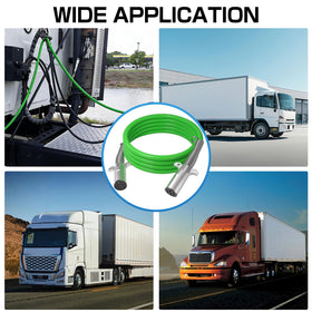 Deluwire cable next to hand for size and easy handling visibility