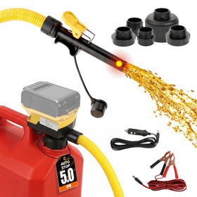DEMAKIMI front view showing pump body and handle for easy transport