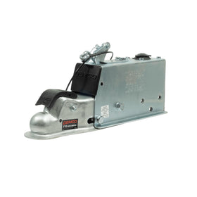 Demco EZ DA70 front overview showing actuator and ball coupler for secure towing
