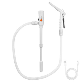 Demlox front packaging showing pump and accessories for quick identification and setup