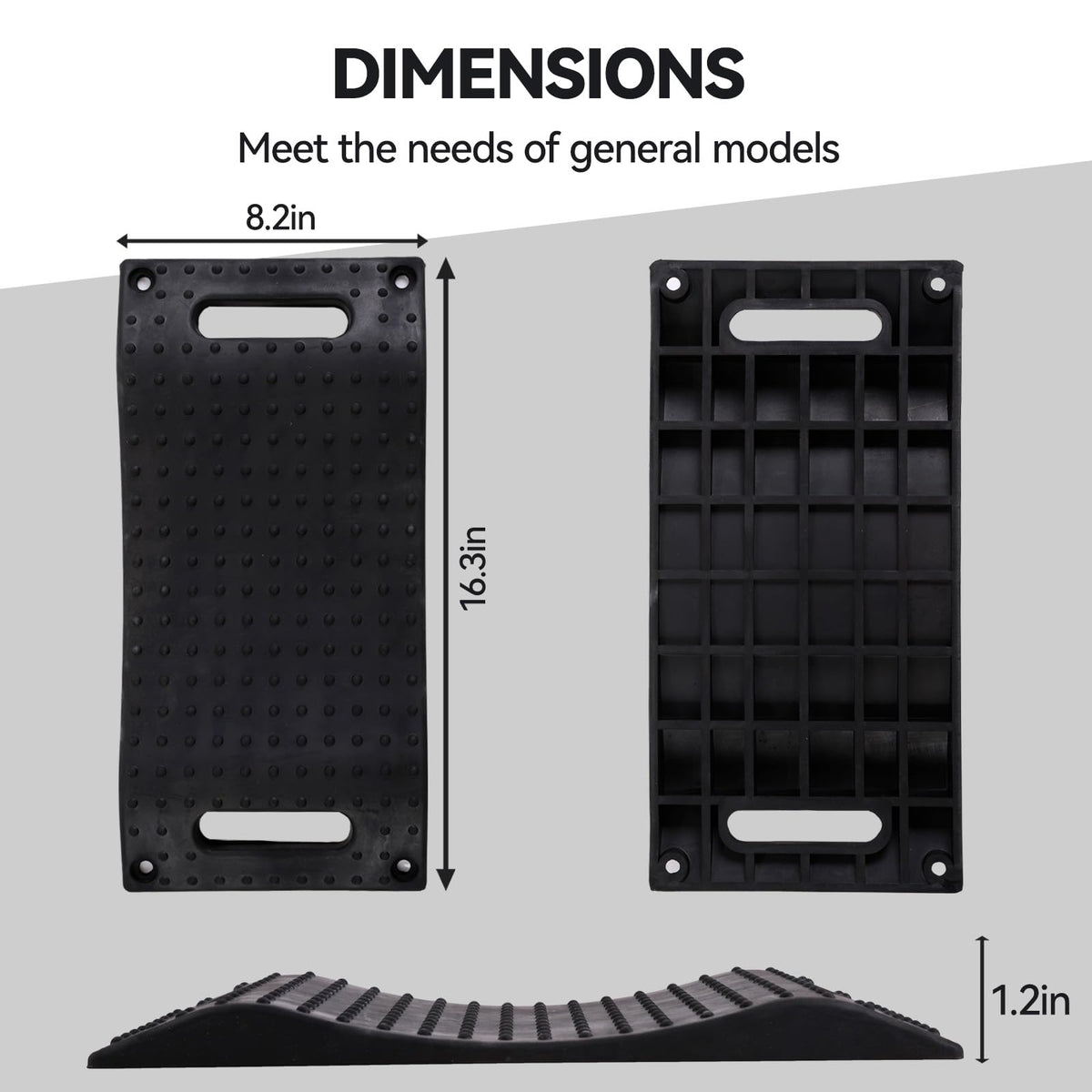 Demreal scale comparison with hand showing ramp size and portability