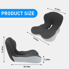 Denchy memory foam cross-section showing high-density core for pressure relief