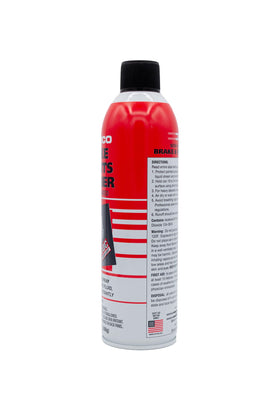 DENCO solvent dripping away grime demonstrating low runoff benefit