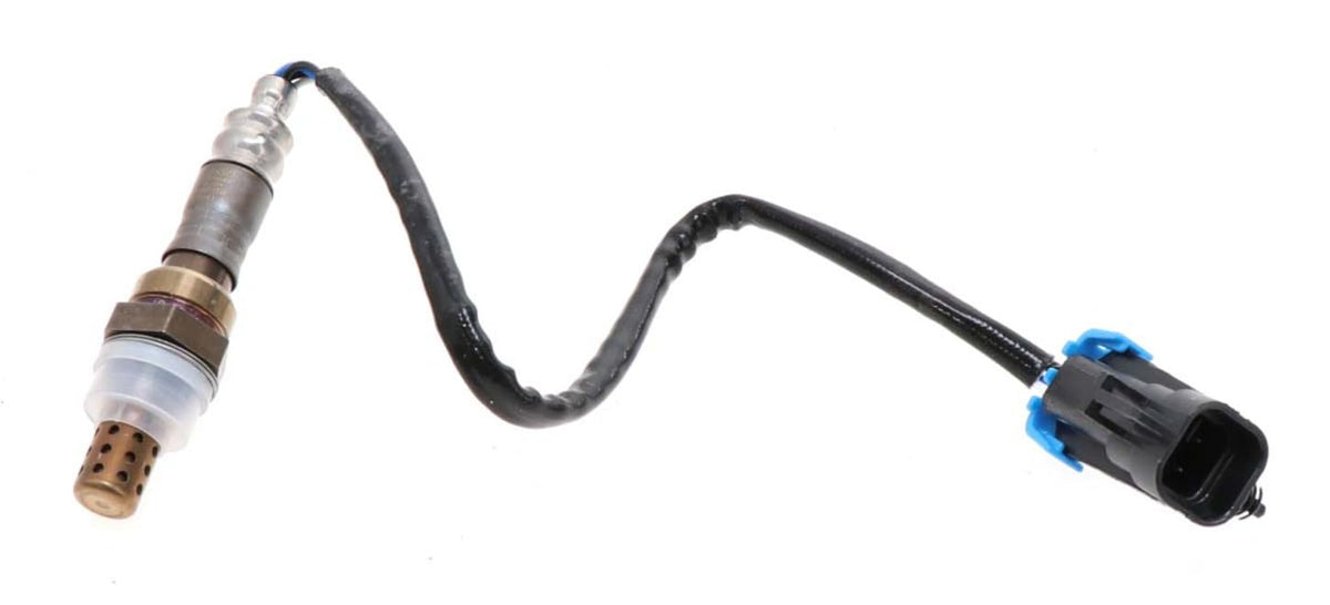Denso sensor connector close-up, clear plug design for quick installation
