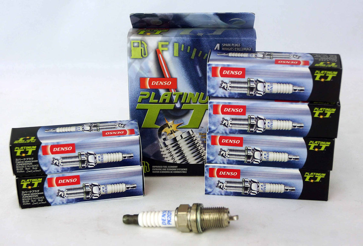 Denso 4504 front packaging showing six plugs and part ID, assures correct fit