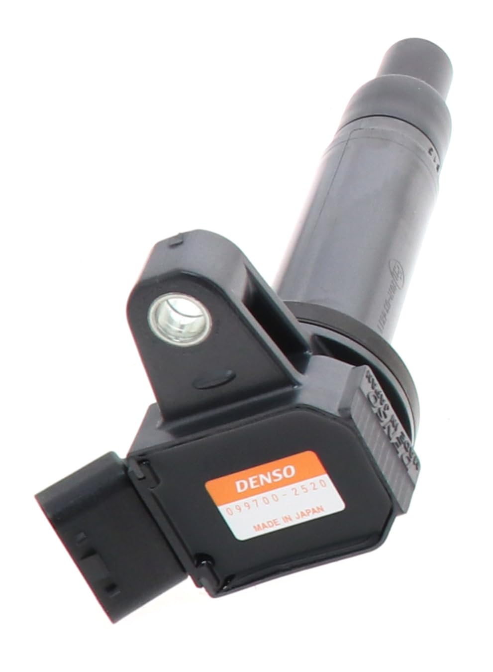 Close-up of Denso diagonal windings highlighting reduced size and fewer failure points