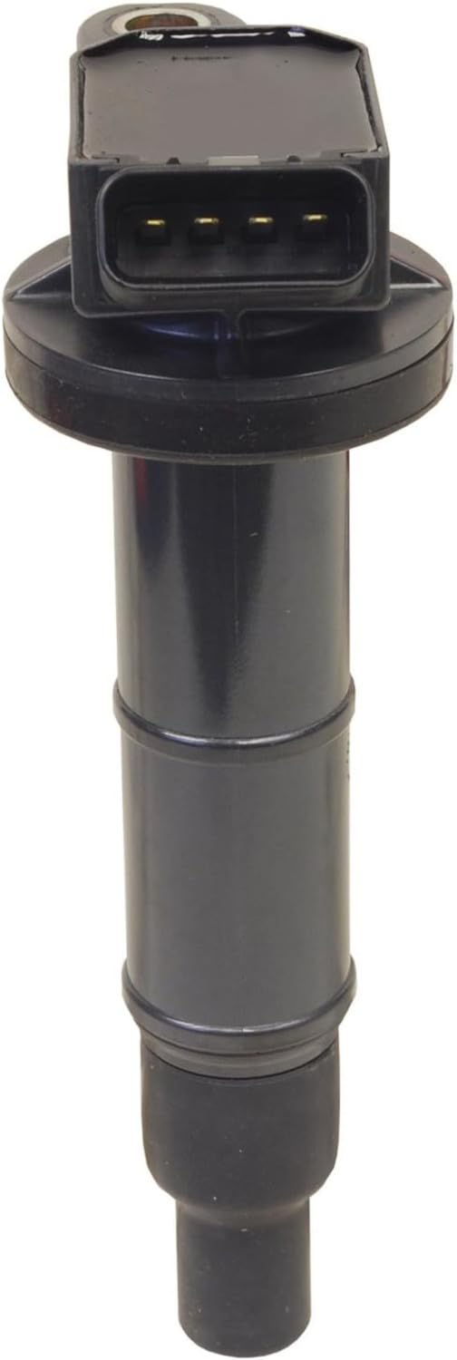 Denso direct ignition coil front view showing compact design and reliable fit