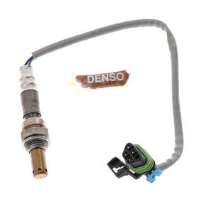 Denso O2 sensor front view showing compact design and OE fit