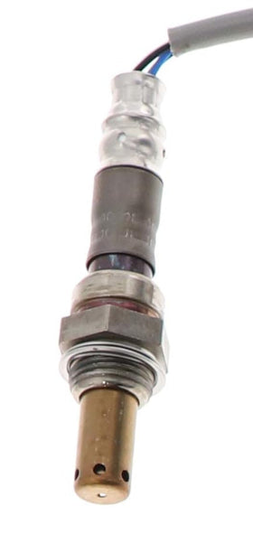 Denso O2 sensor threaded end detail with corrosion-resistant stainless steel