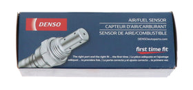 Denso sensor next to ruler for scale, brand clarifies compact dimensions