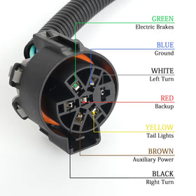 Deolenoom harness protective sleeve detail demonstrating abrasion resistance and durability