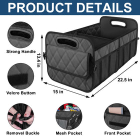 Deosk folded flat for storage showing space-saving benefit