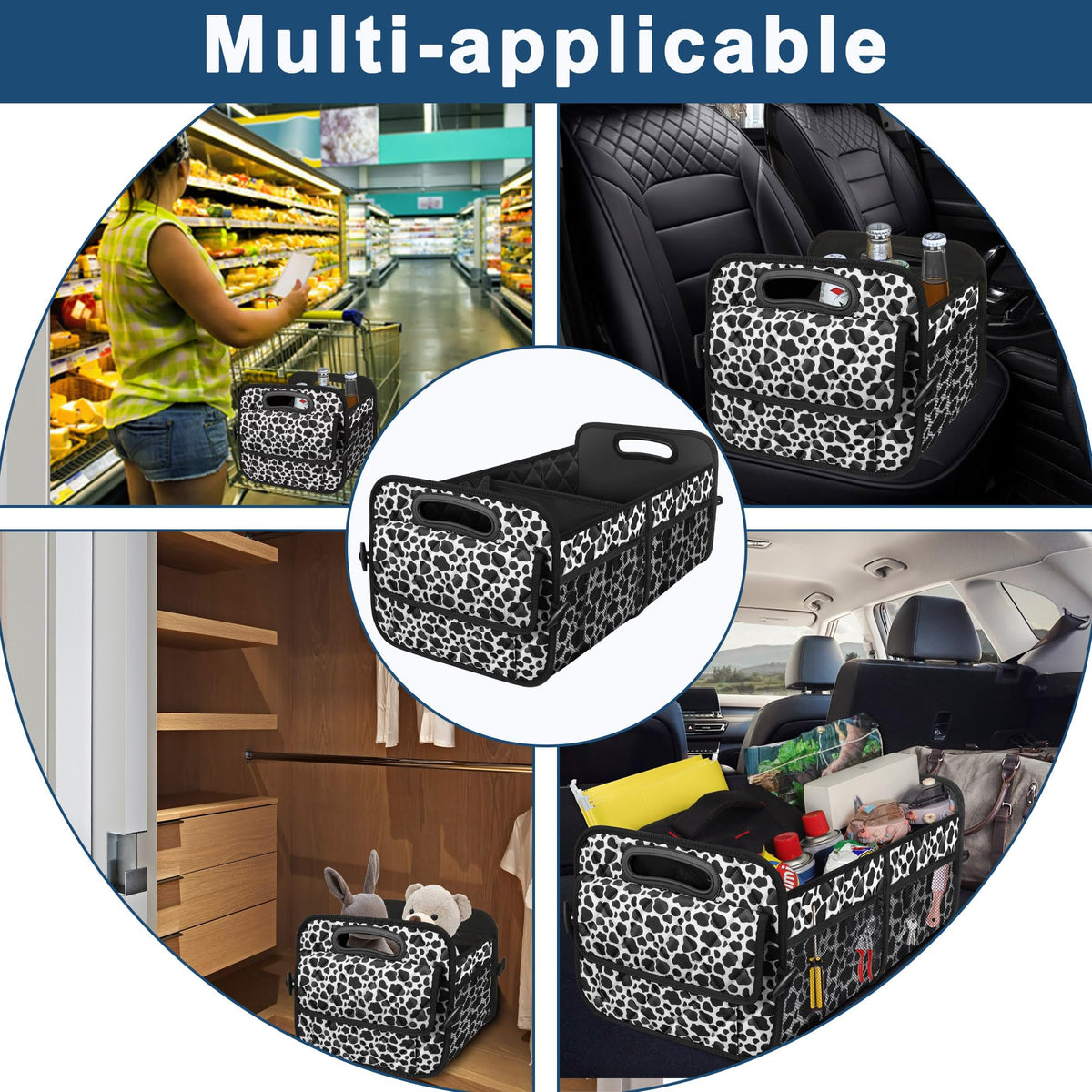 Deosk holding groceries and gear shows versatile daily use advantage