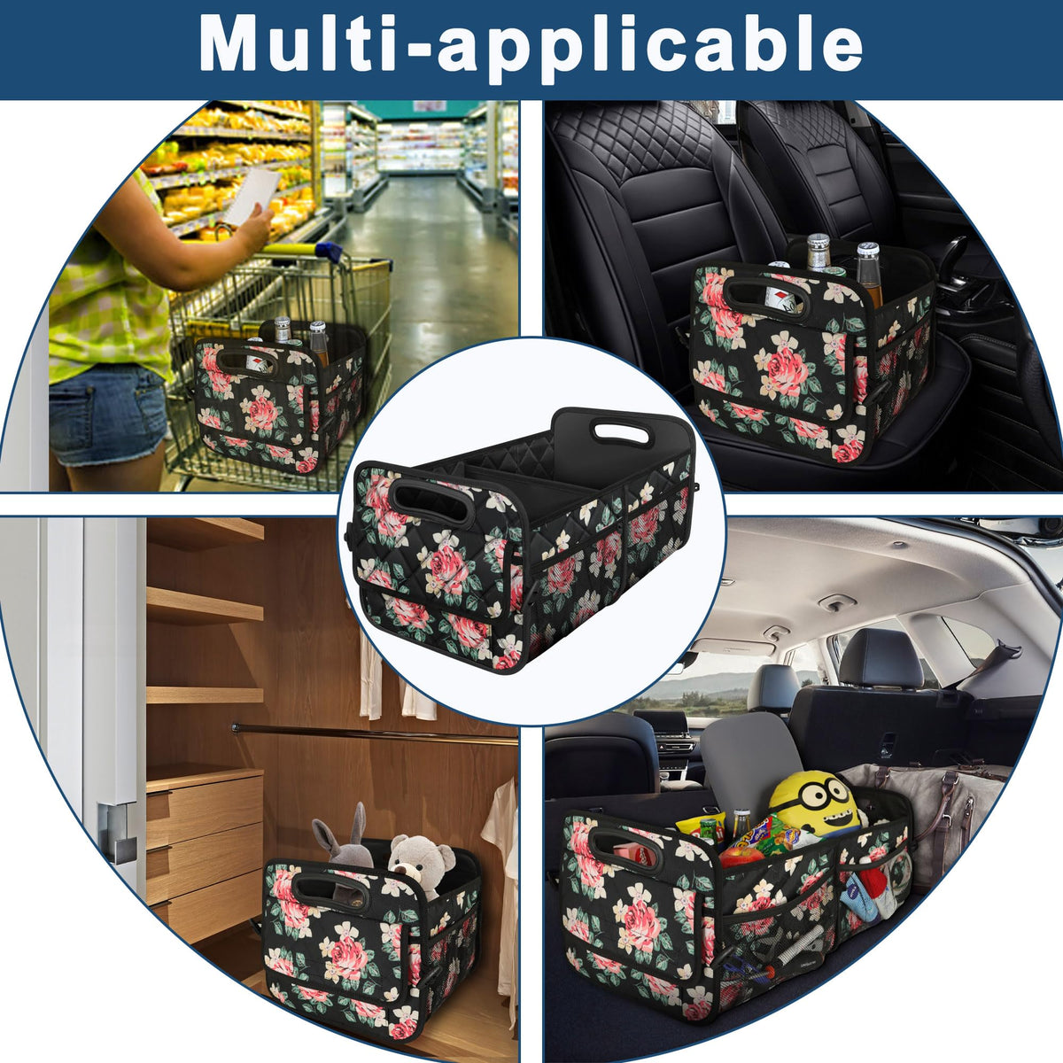 Deosk holding groceries in a lifestyle scene for quick transport and order