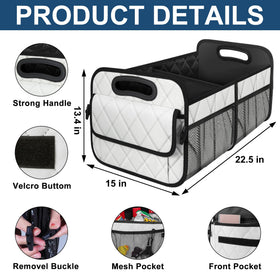 Deosk reinforced handles being lifted offering strong grip and easy transport