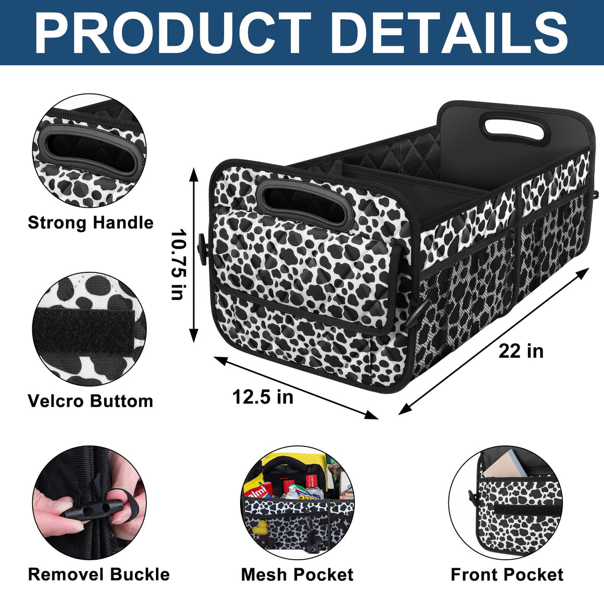 Deosk waterproof 600D fabric closeup shows easy-clean protection