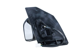 Dependable Direct close-up of mirror glass and housing demonstrating clear visibility