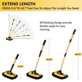 DEPOTA collapsed handle and kit compact for easy storage and transport