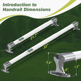DEPSUNNY close-up of aluminum tube texture highlighting lightweight durability