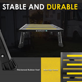 DEPSUNNY folded flat for compact storage, easy stowing benefit