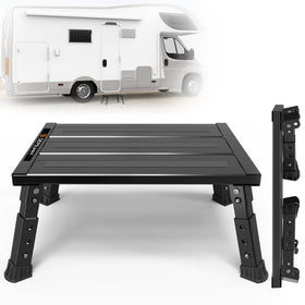 DEPSUNNY front view of wide platform showing stability and safe entry