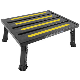 DEPSUNNY front view of step stool showing wide platform and stability benefit