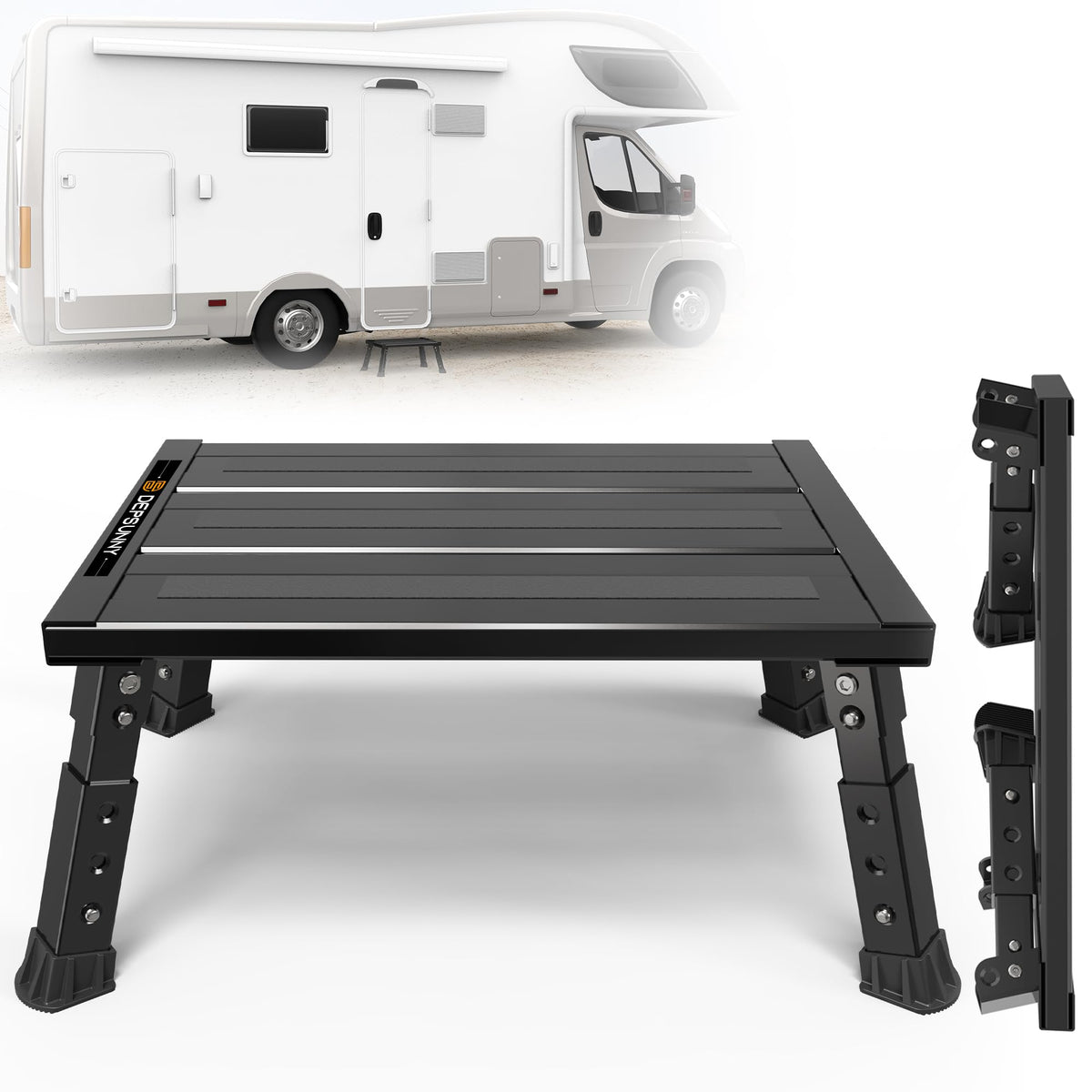 DEPSUNNY at a campsite illustrating portable convenience and utility