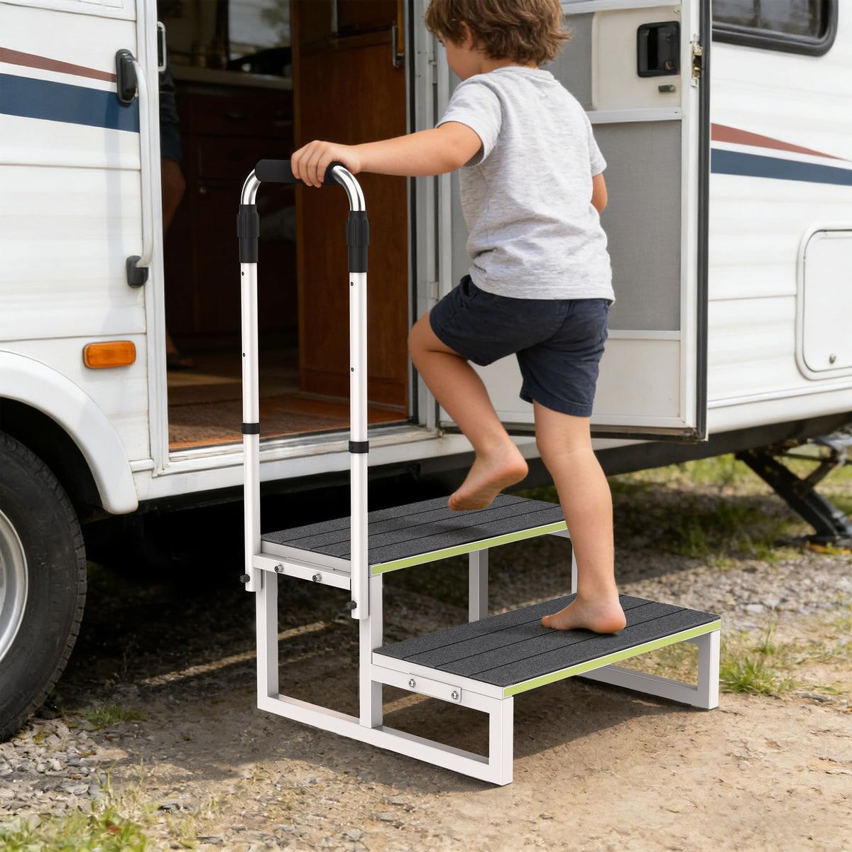 DEPSUNNY removable mats shown loose for washing and easy maintenance benefit