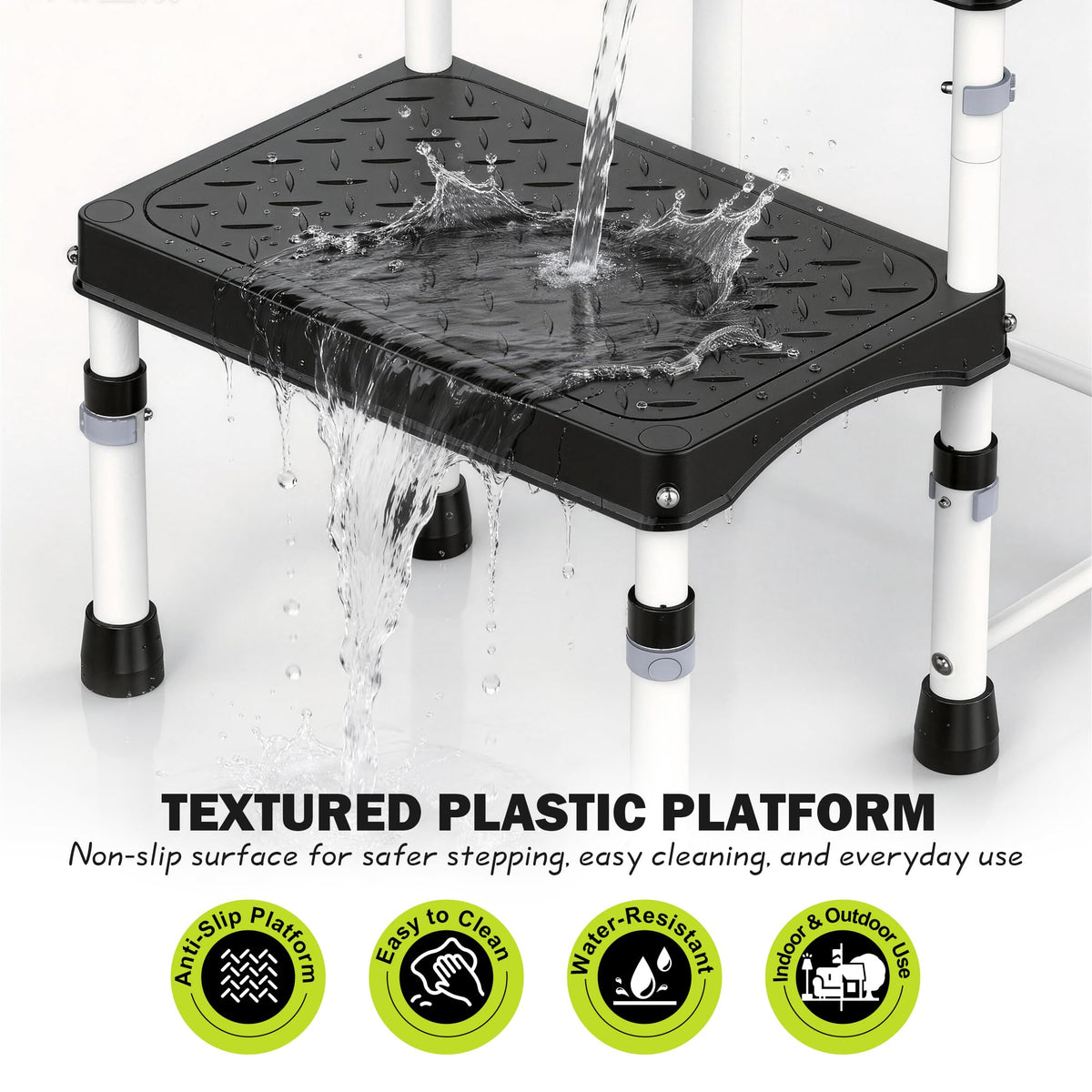 DEPSUNNY pet using step stool enabling easy and safe pet access