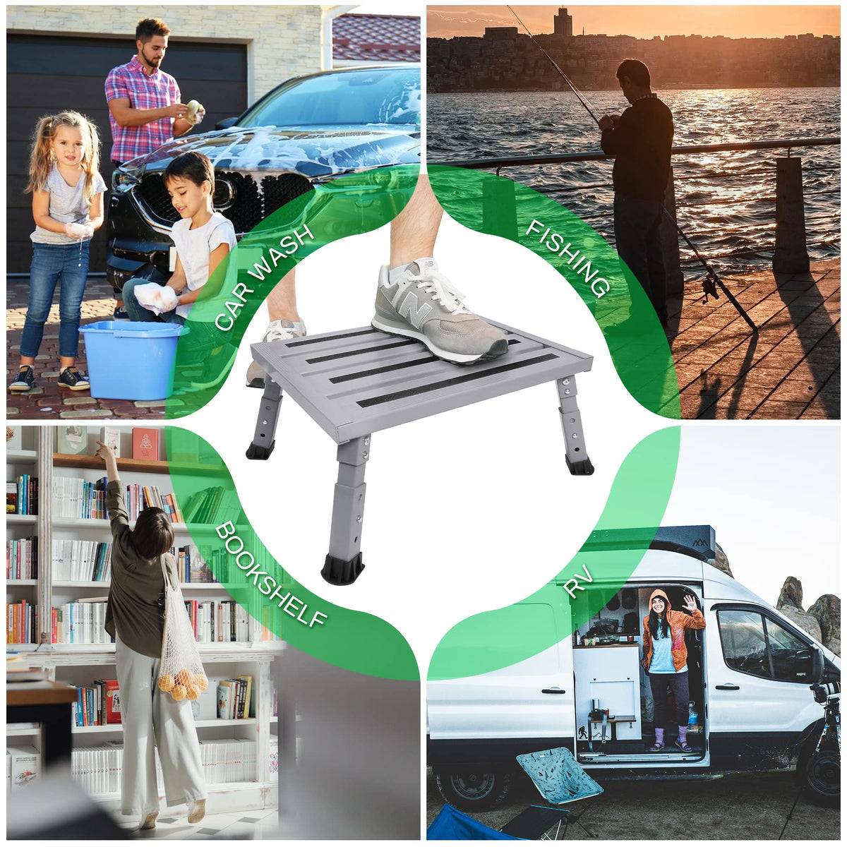 DEPSUNNY beside a hand to show scale and lightweight portability