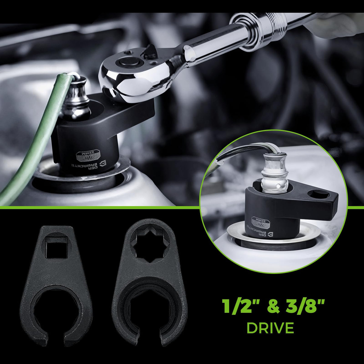 Der Erwachte thread chasers close-up demonstrating precision cutting for safer thread repair