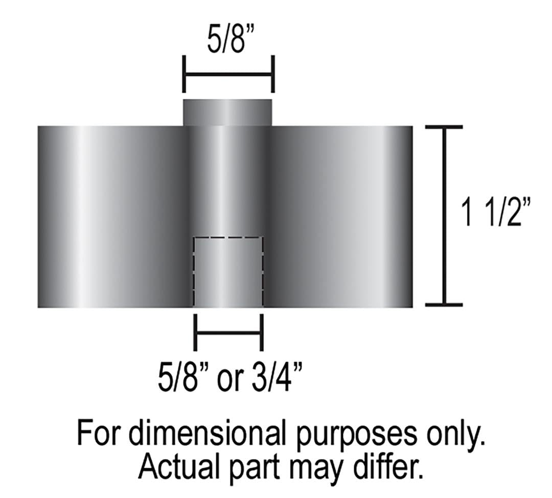 Derale 31515 close-up of threads and anodized surface highlighting durable finish