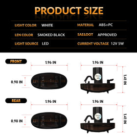 DERMOKA smoked lens in daylight reveals sleek finish and OEM-style appearance