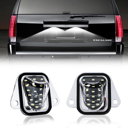DERMOKA front view of LED plate lamp showing fit and finish benefit
