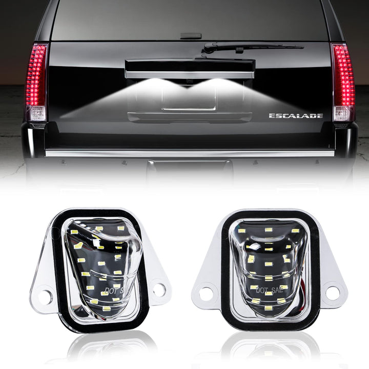 DERMOKA front view of LED plate lamp showing fit and finish benefit